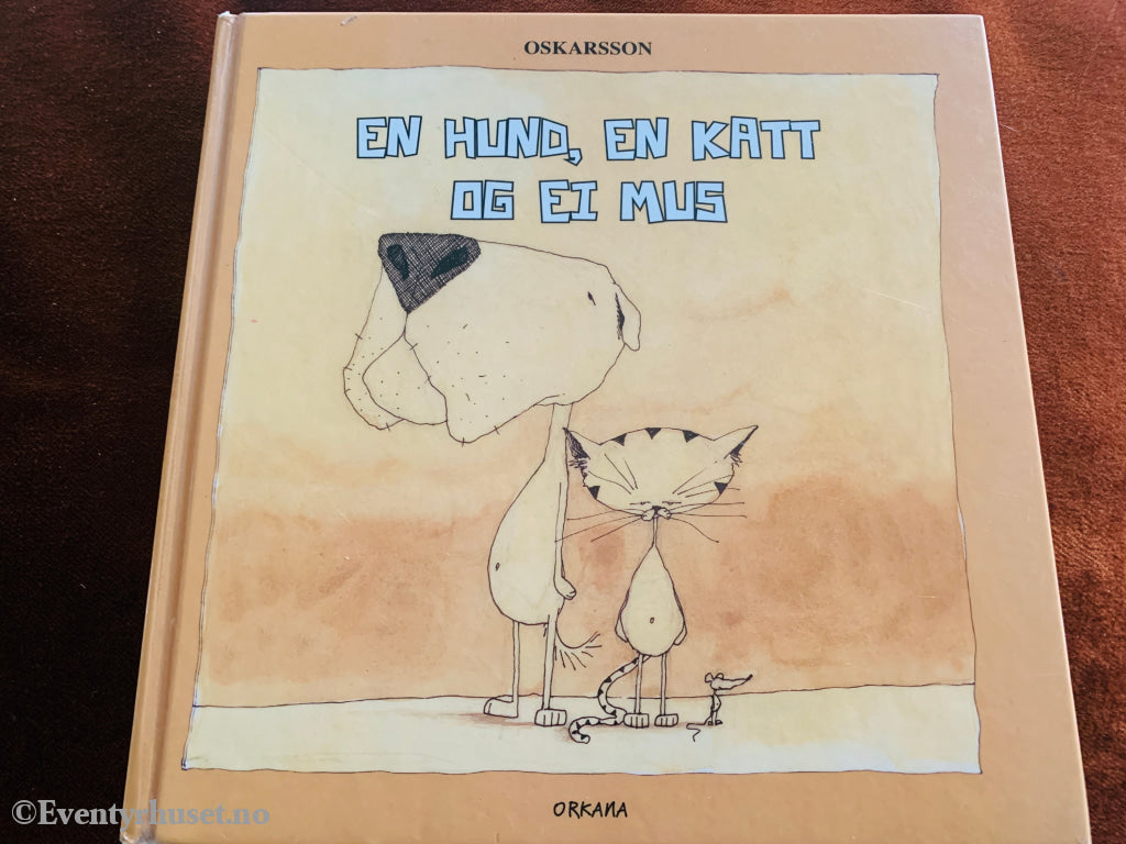 Öyvind Torseter. En hund, en katt og ei mus. 2000-tallet. Barnebok.