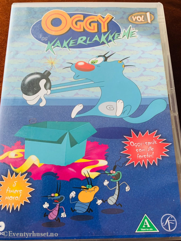 Oggy Og Kakerlakkene. Vol. 1. 1999. Dvd. Dvd