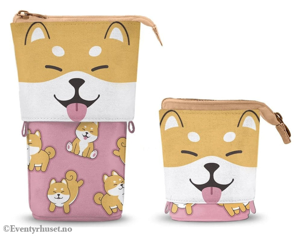 Oh My Pop! Cute Pencil case Shiba Pink Home & Gifts
