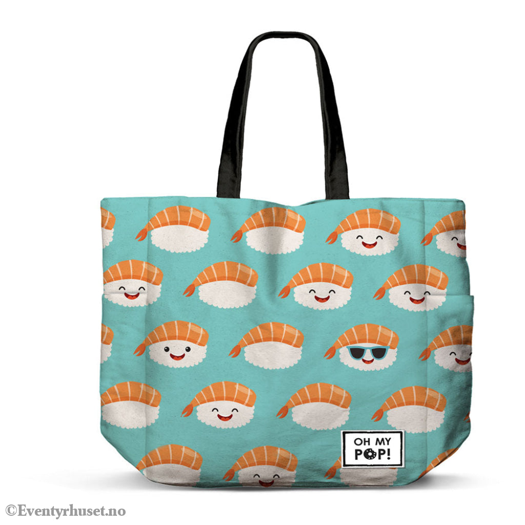 Oh My Pop! Tote Bag horizontal Nigiri Fashion & Accessories