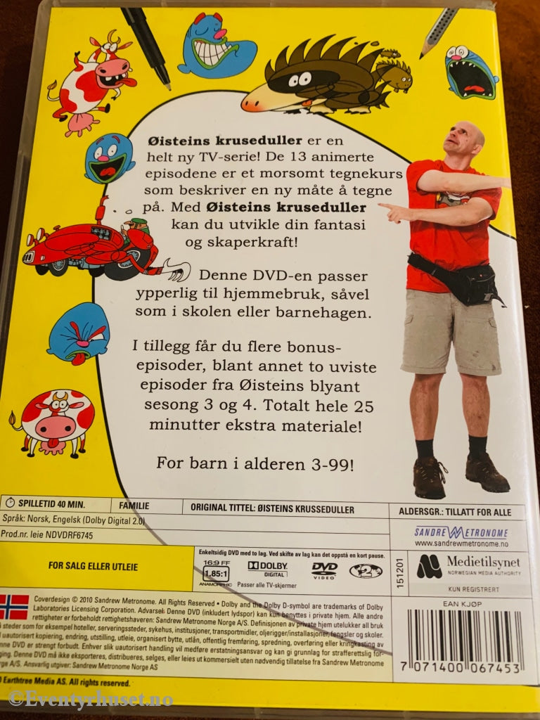 Øisteins Kruseduller. Dvd. Dvd