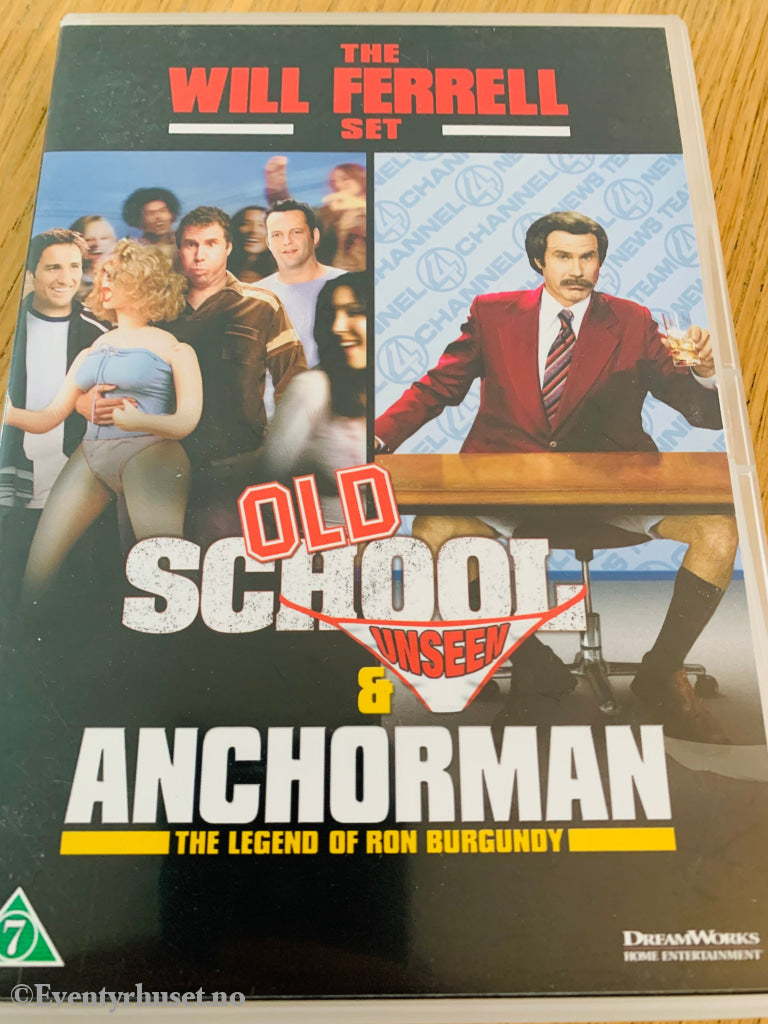 Okd School & Unseen Anchorman. Dvd. Dvd