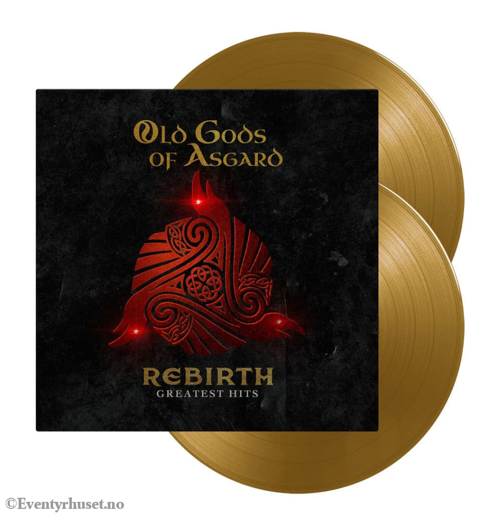 Old Gods of Asgard - Rebirth (Greatest Hits) Vinyl 2xLP (gold) Home & Gifts