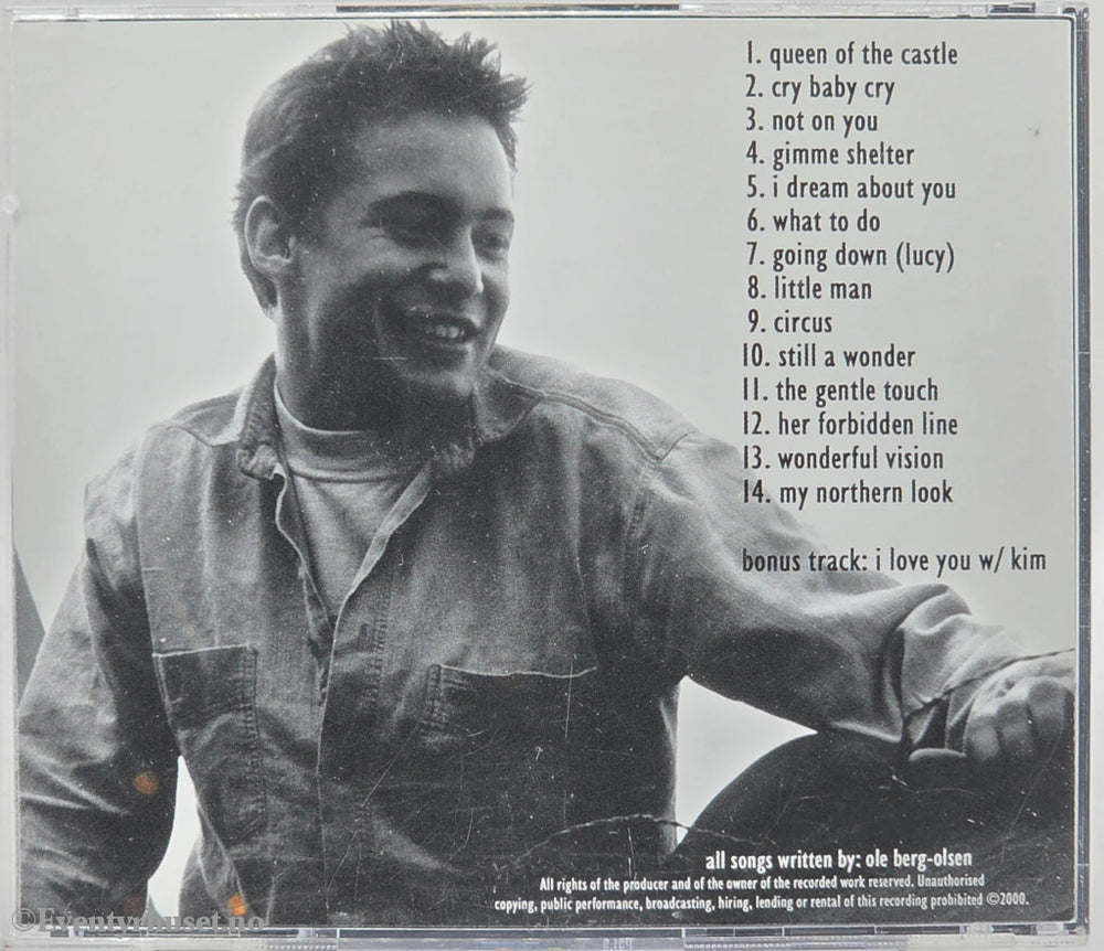 Ole Berg-Olsen, 1994, Almost a love song collection. Musikk-CD.