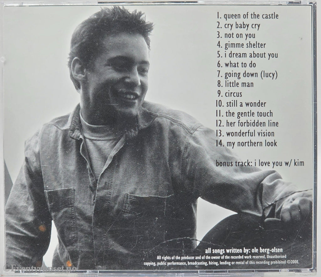 Ole Berg-Olsen, 1994, Almost a love song collection. Musikk-CD.
