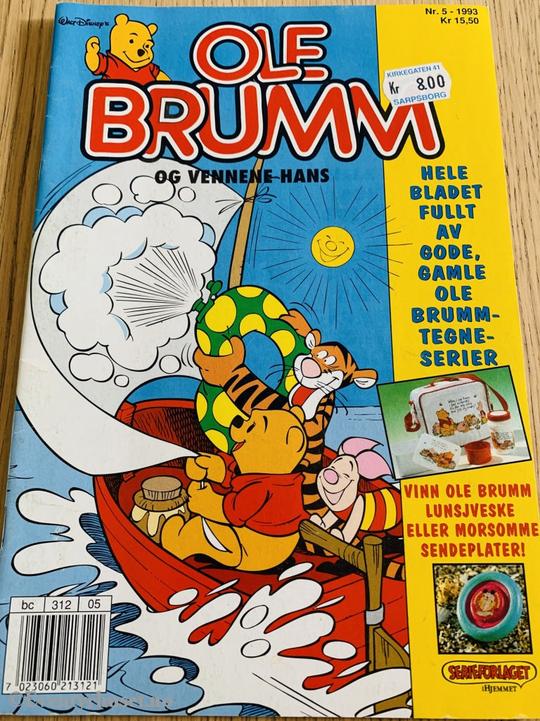 Ole Brumm Og Vennene Hans. 1993/05. Tegneserieblad