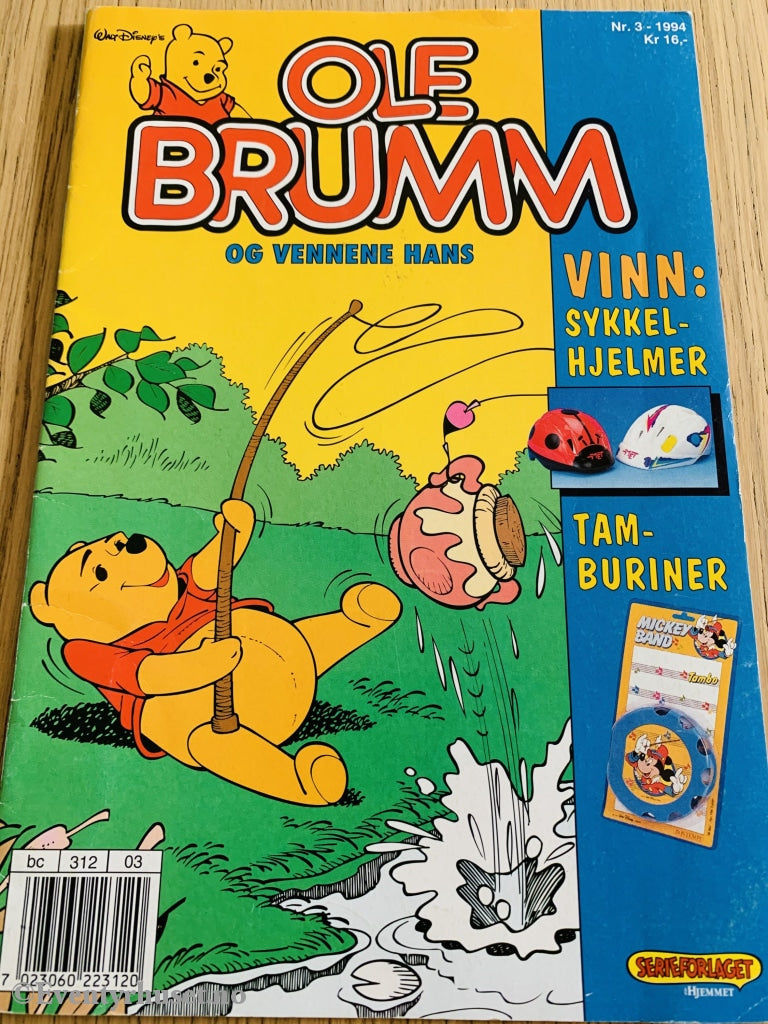 Ole Brumm Og Vennene Hans. 1994/03. Tegneserieblad