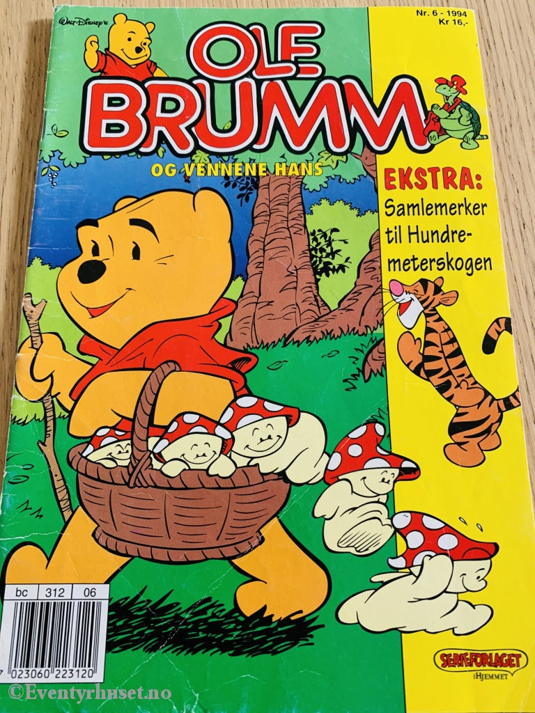 Ole Brumm Og Vennene Hans. 1994/06. Tegneserieblad