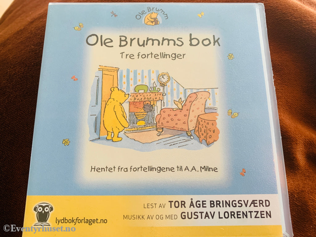 Ole Brumms bok - Tre fortellinger. Lydbok på CD.