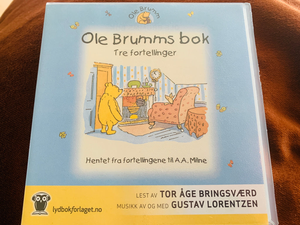 Ole Brumms bok - Tre fortellinger. Lydbok på CD.