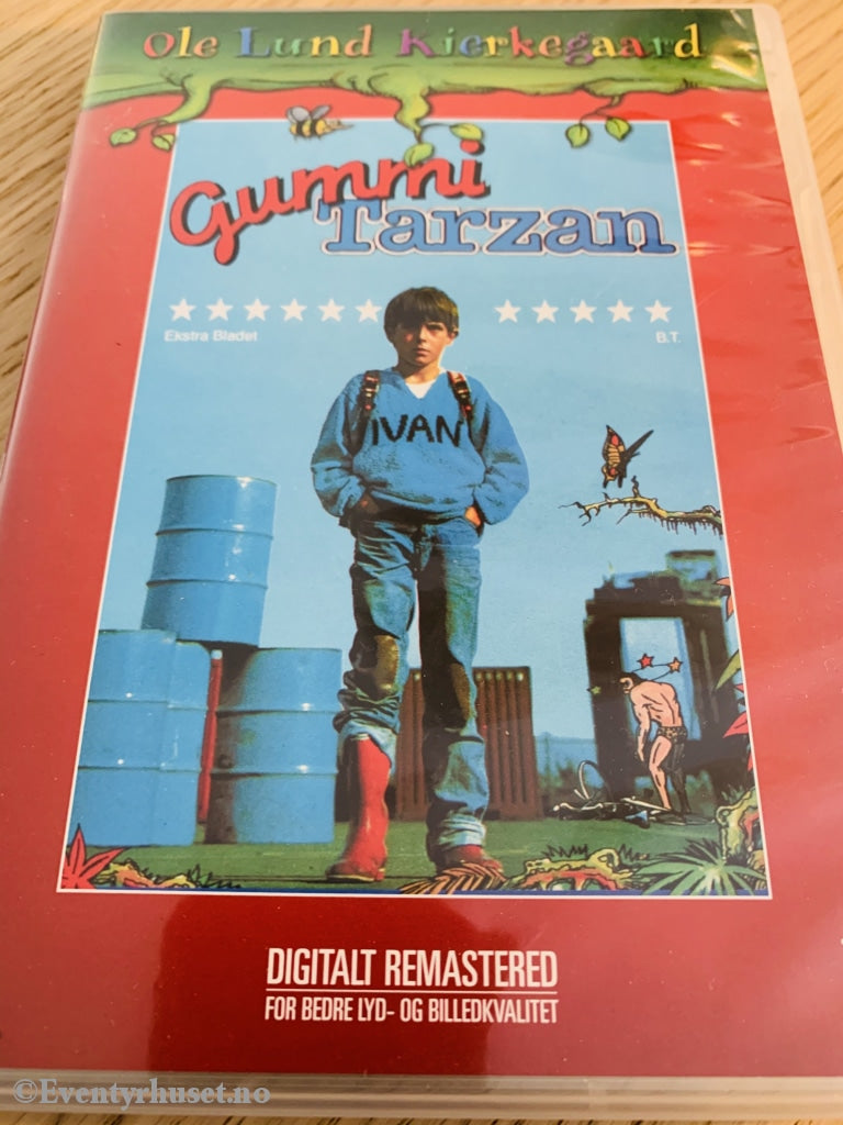Ole Lund Kierkegaard. 1981. Gummi Tarzan. Dvd. Dvd