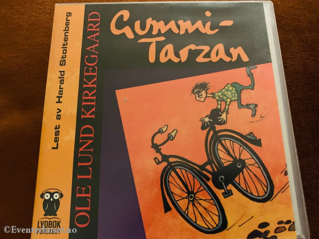 Ole Lund Kirkegaard. 1975/01. Gummi-Tarzan. Lydbok På Cd.