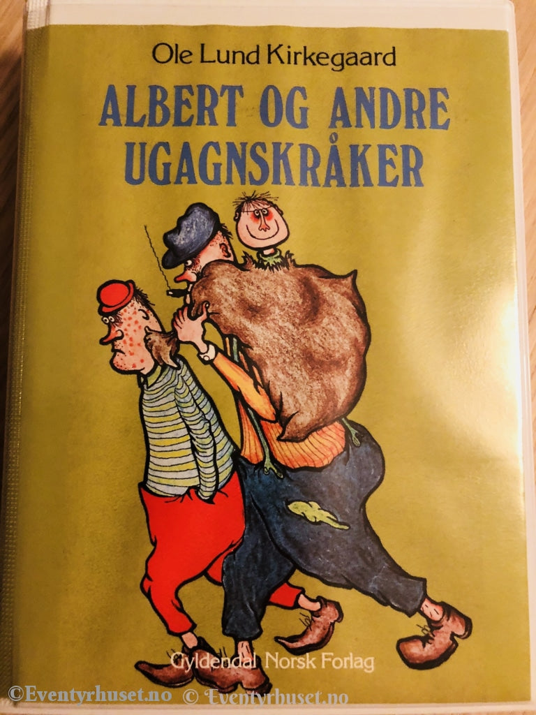 Ole Lund Kirkegaard. 1993. Albert Og Andre Ugangskråker. 2 X Kassett. Kassettbok
