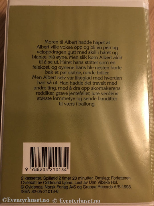 Ole Lund Kirkegaard. 1993. Albert Og Andre Ugangskråker. 2 X Kassett. Kassettbok