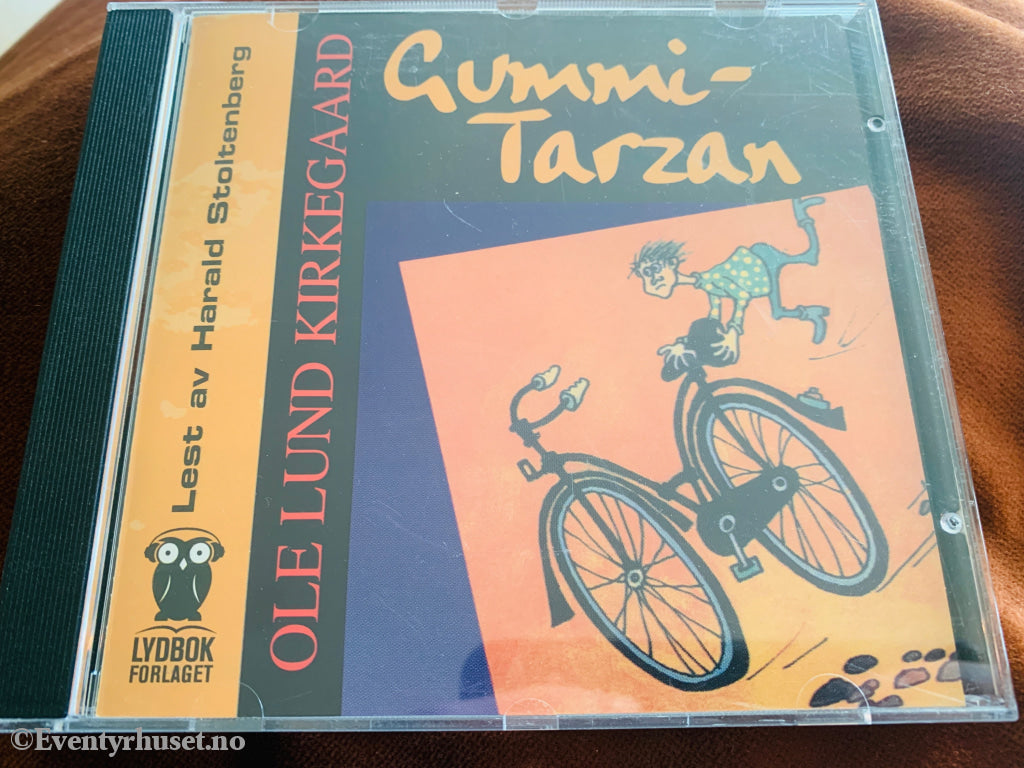 Ole Lund Kirkegaard. Gummi-Tarzan. Lydbok på CD.