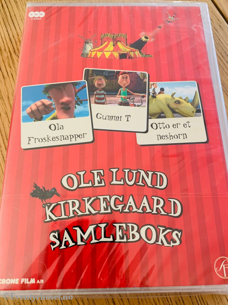 Ole Lund Kirkegaard Samleboks Dvd. Ny I Plast! Dvd