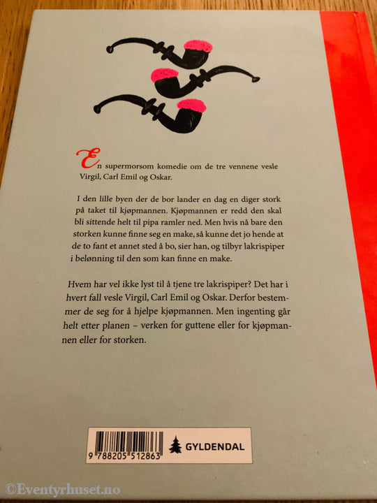 Ole Lund Kirkegaard: Vesle Virgil hjelper en mutters-alene-stork