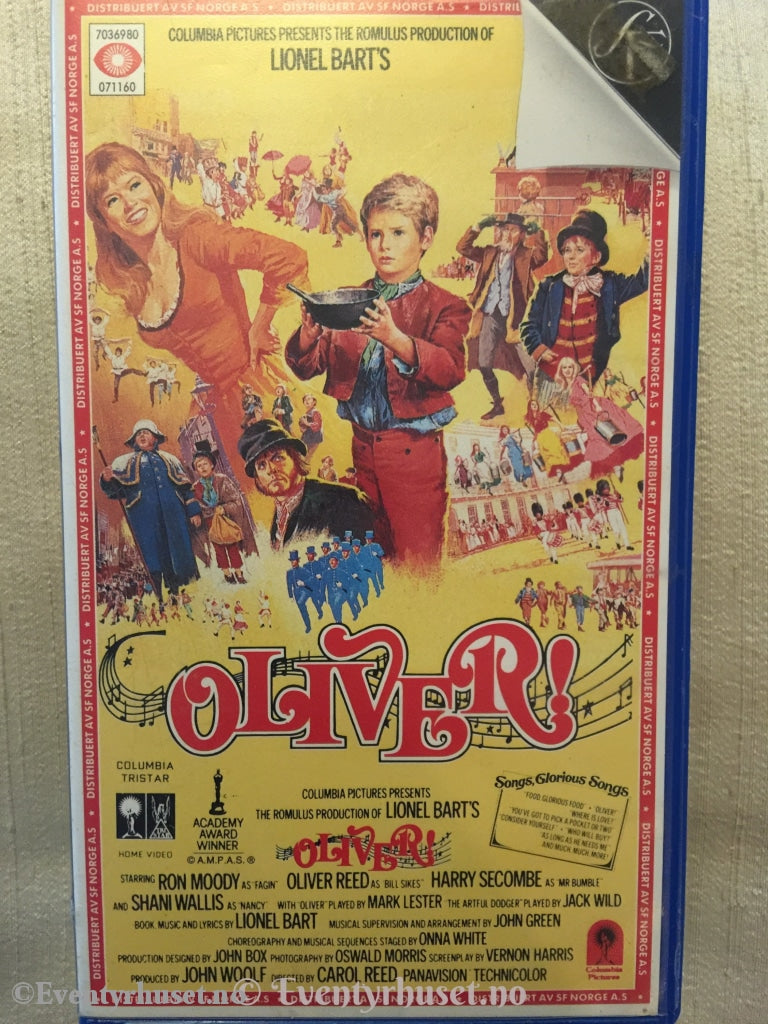 Oliver. 1968. Vhs. Vhs