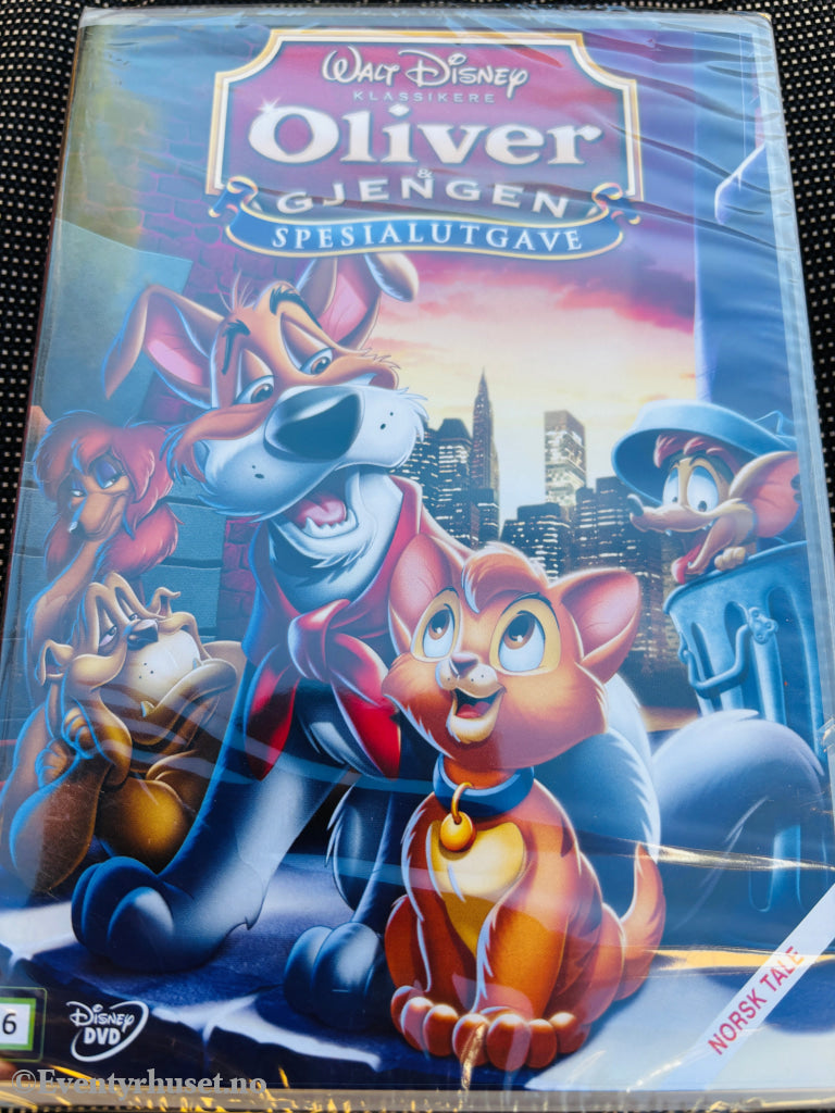 Oliver & Gjengen – Spesialutgave. DVD. Ny i plast!