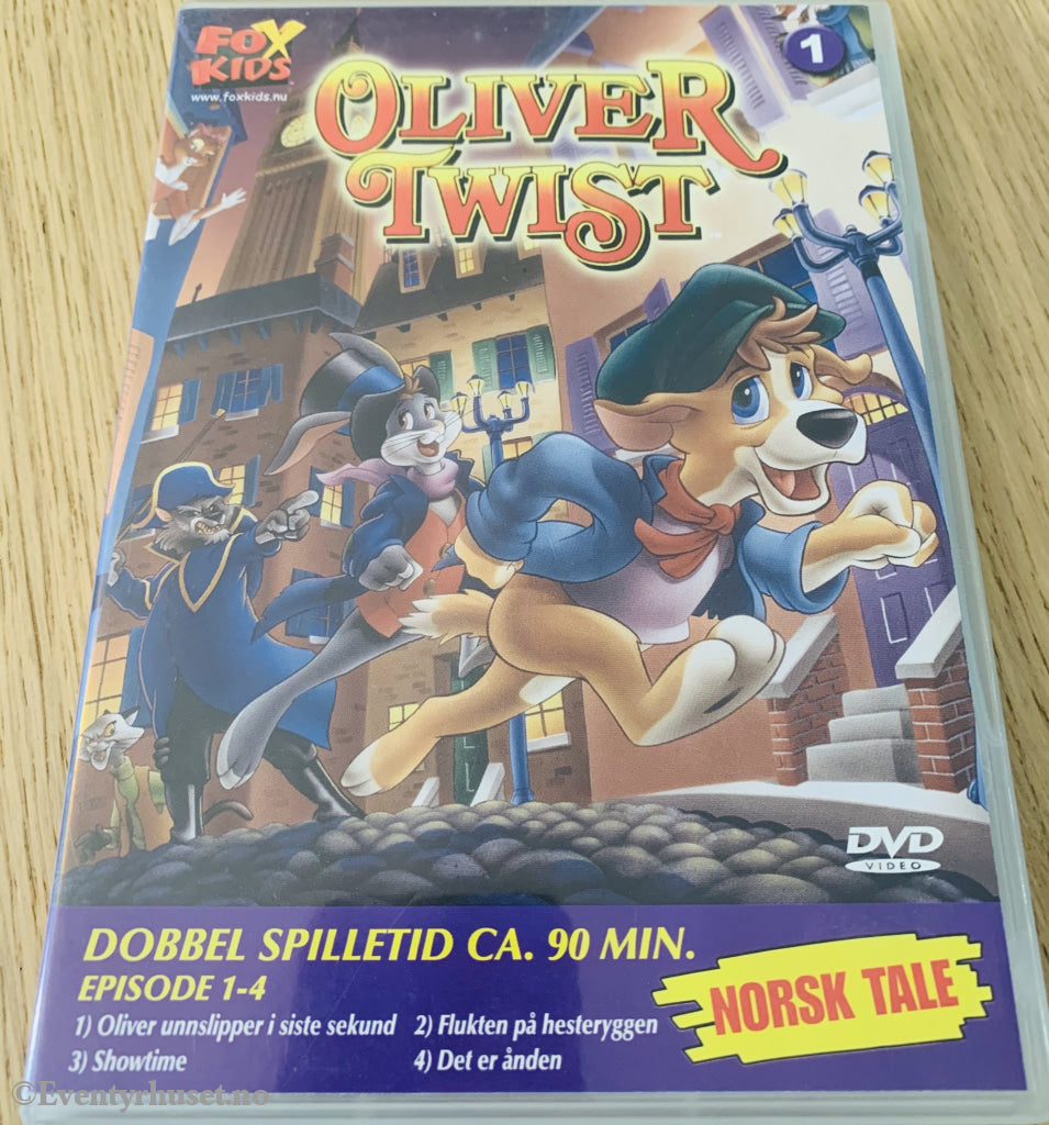 Oliver Twist 1. 1996/2004. DVD. – Eventyrhuset