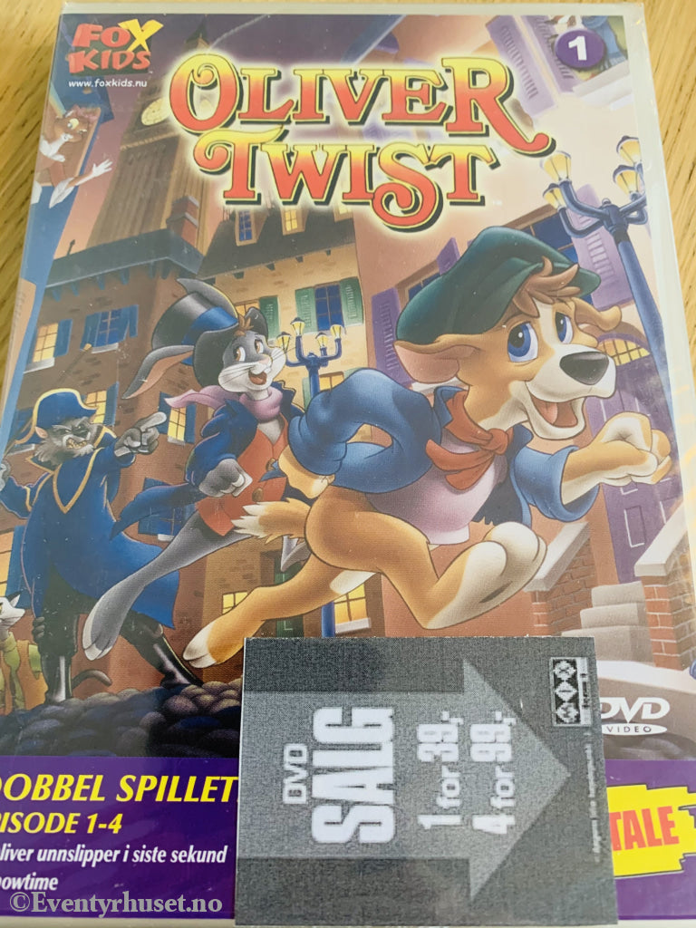 Oliver Twist 1. 1996/2004. Dvd Ny I Plast!