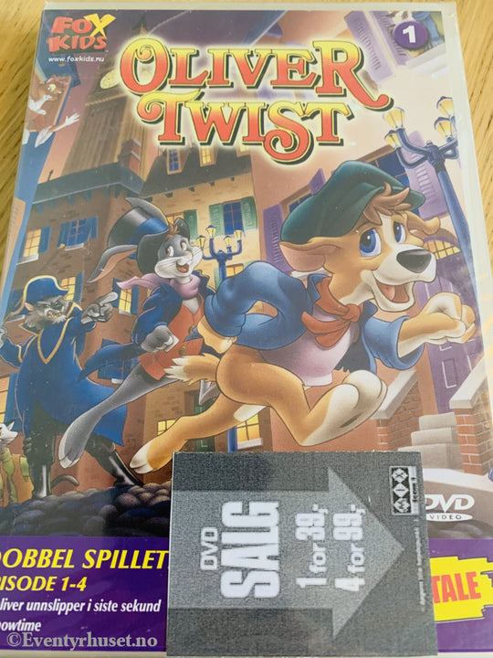 Oliver Twist 1. 1996/2004. Dvd Ny I Plast!