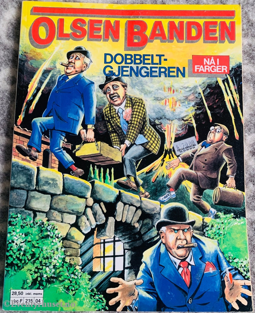 Olsenbanden. Album Nr. 4. 1986. Dobbeltgjengeren. Tegneseriealbum