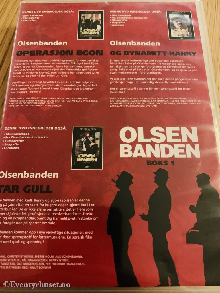 Olsenbanden. Dvd Samleboks.