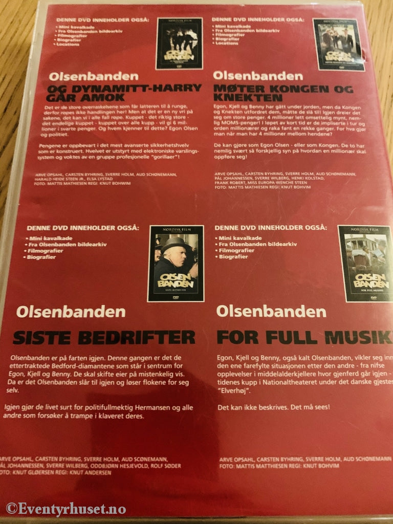 Olsenbanden. Dvd Samleboks.