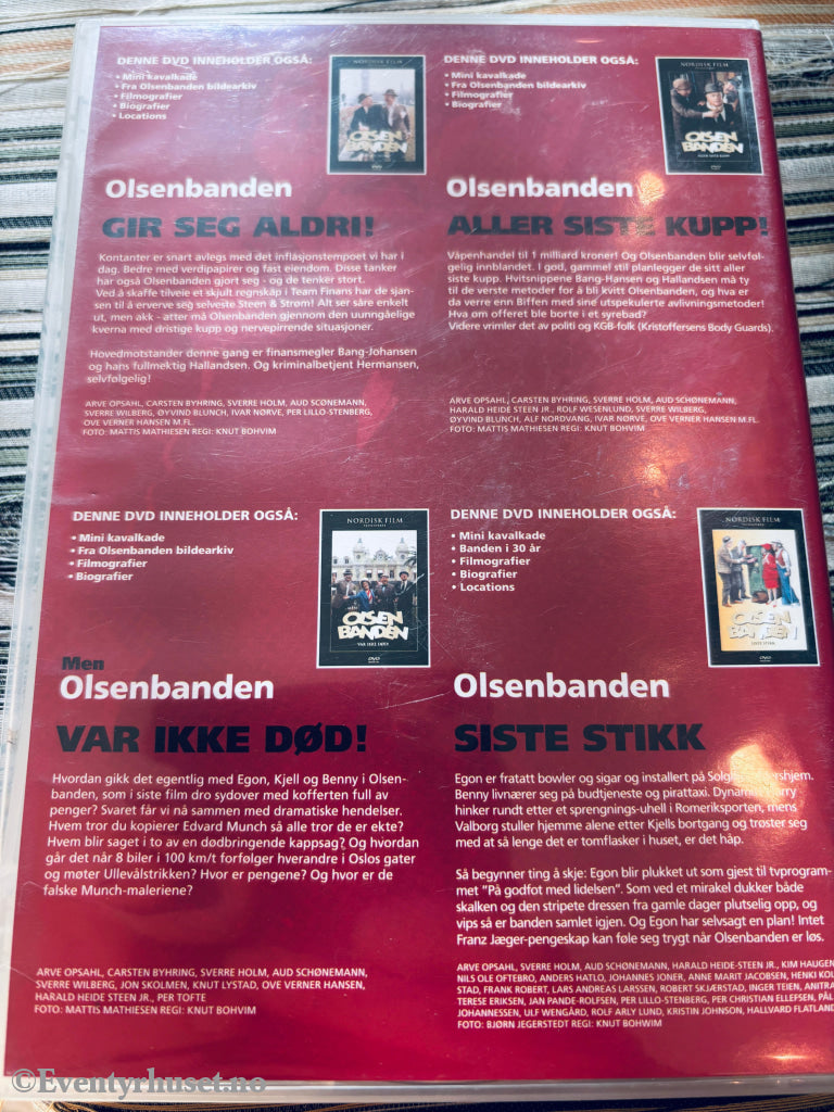 Olsenbanden. DVD samleboks. DVD