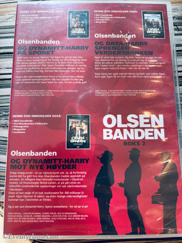Olsenbanden. DVD samleboks. DVD