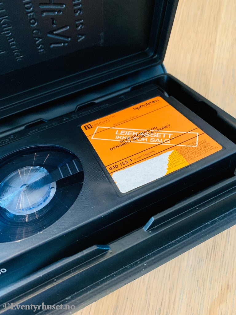 Olsenbanden & Dynamitt-Harry på sporet. 1977. Beta-film. Beta