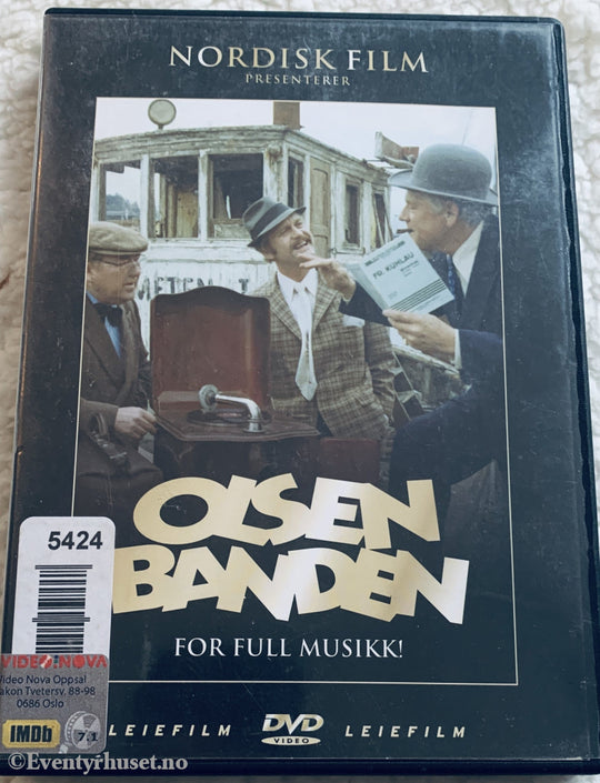 Olsenbanden for full musikk! (1976). DVD leiefilm.