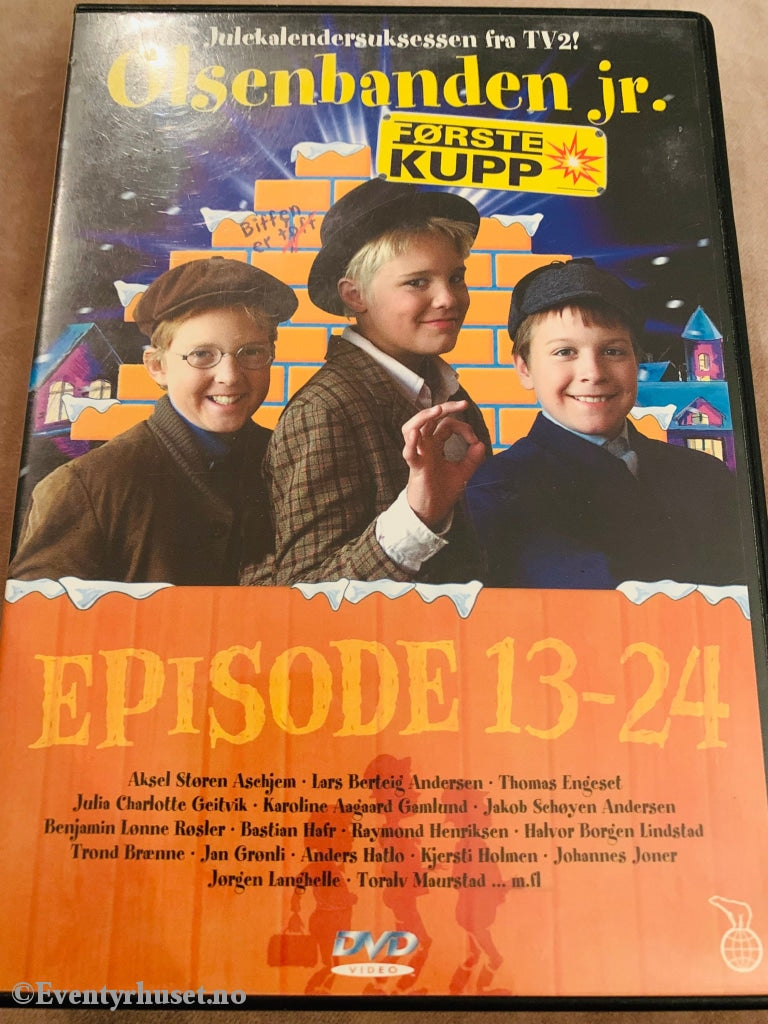 Olsenbanden Jr. Første Kupp. Julekalender. Episode 13-24. 2001. Dvd. Dvd