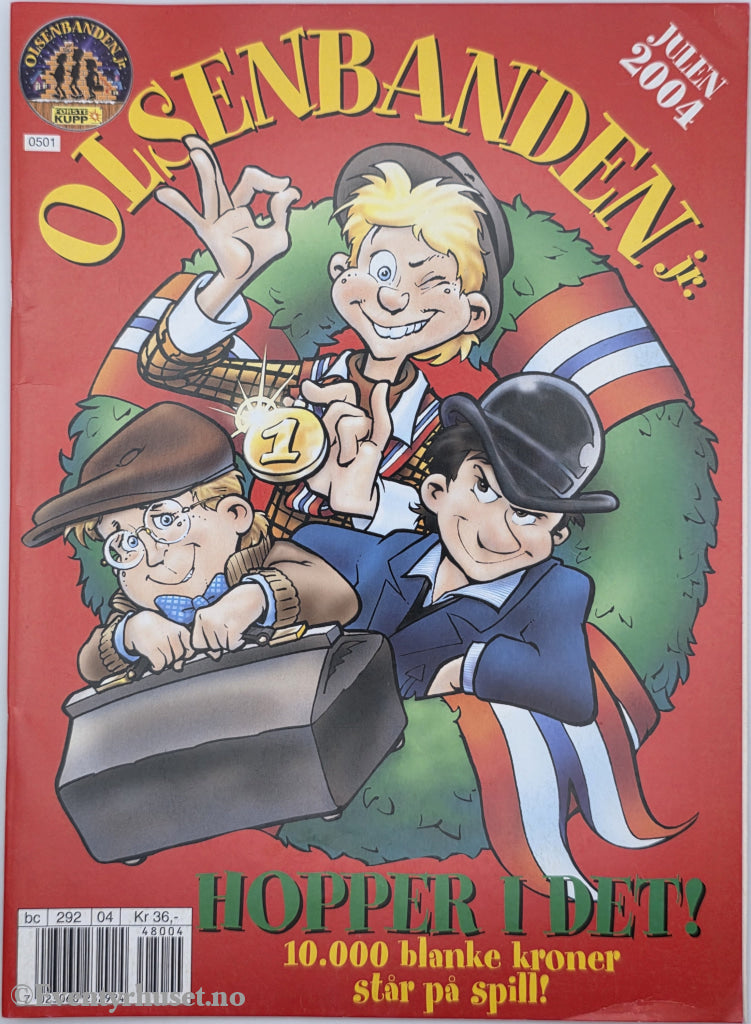 Olsenbanden Jr.. Aktivitetshefte.