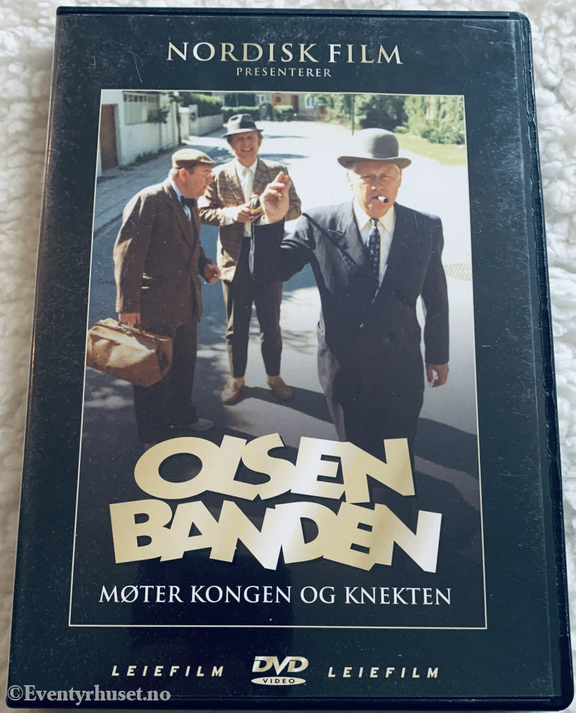 Olsenbanden møter Kongen og Knekten (1974). DVD leiefilm.