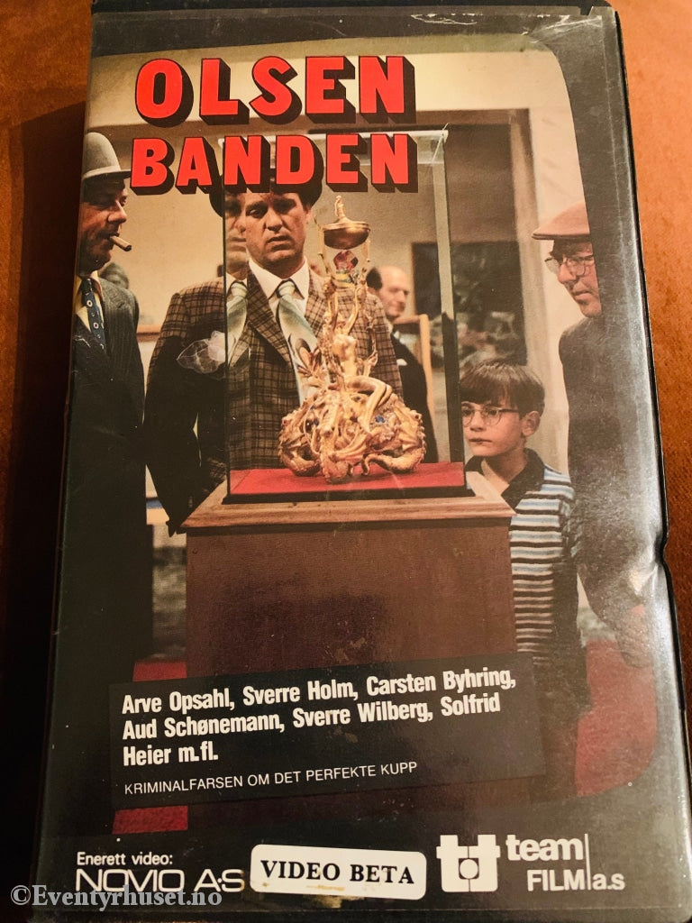 Olsenbanden Nr. 1. Betamax-Film. Beta