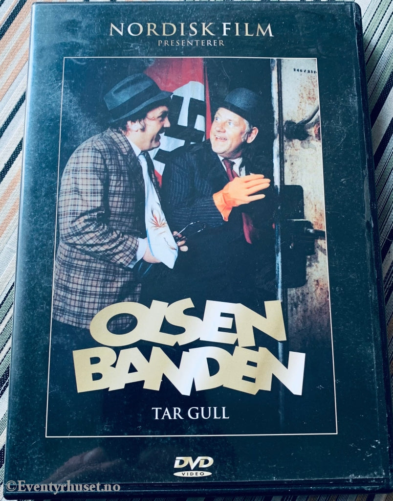 Olsenbanden Tar Gull. 1972. Dvd. Dvd