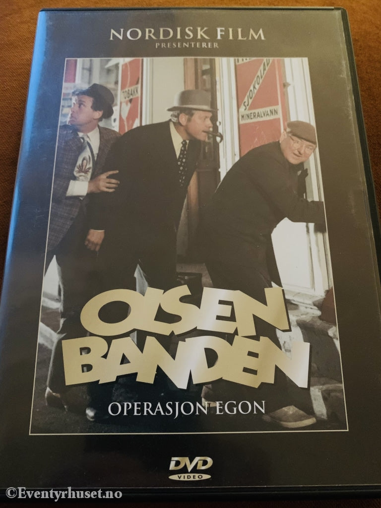 Olsenbanden. Vol. 01. Operasjon Egon. 1969. Dvd. Dvd