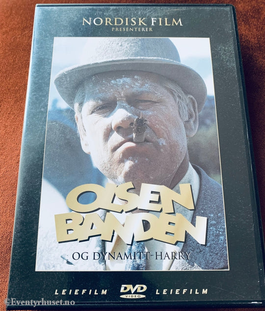 Olsenbanden. Vol. 02. Olsenbanden Og Dynamitt-Harry. 1970. Dvd Leiefilm.