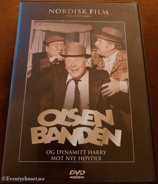 Olsenbanden. Vol. 10. Olsenbanden Og Dynamitt-Harry Mot Nye Høyder. 1979. Dvd. Dvd