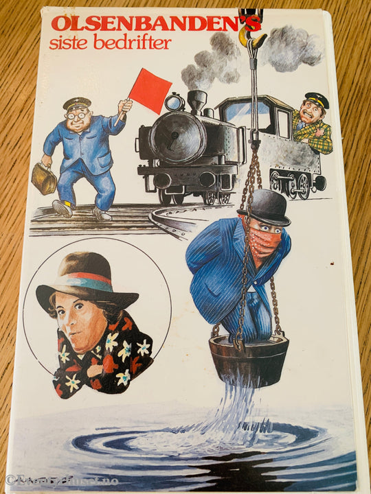 Olsenbanden’s siste bedrifter. 1975. VHS Big Box. VHS Big Box