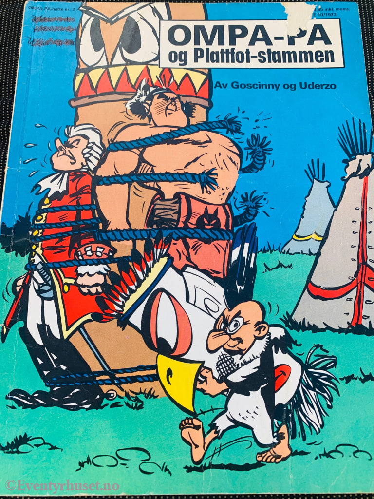 Ompa-Pa og Plattfot-stammen (1973). Tegneseriealbum.