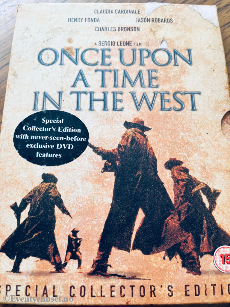 Once Upon A Time In The West. 1968. Dvd Slipcase. Solgt I Norge!