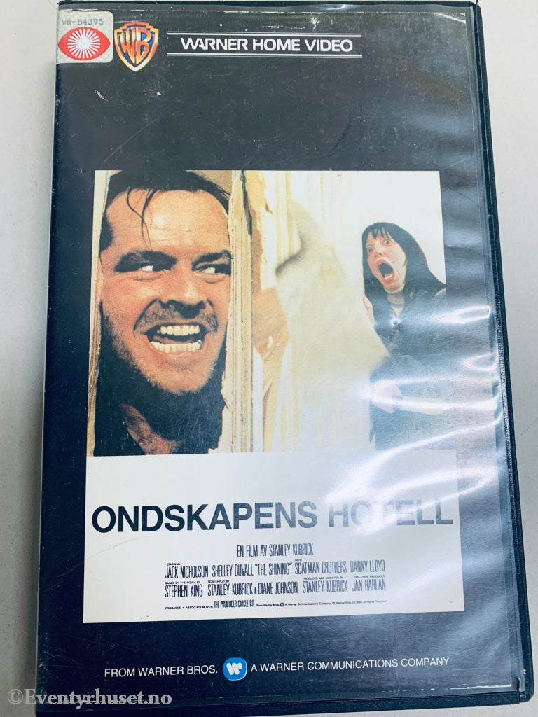 Ondskapens Hotell. VHS Big Box.