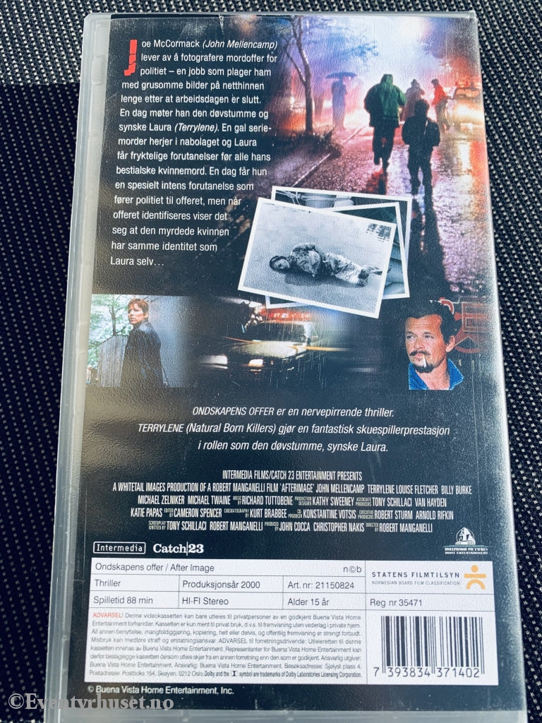 Ondskapens Offer. 2000. Vhs. Vhs