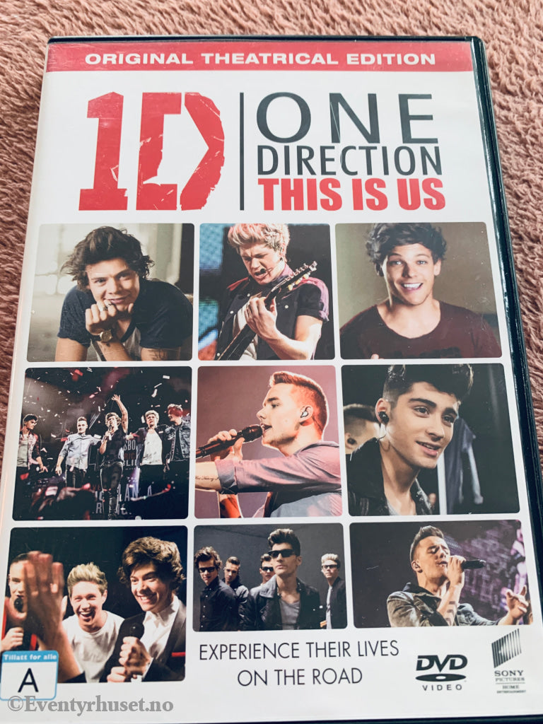 One Direction: This Is Us (2013). DVD.