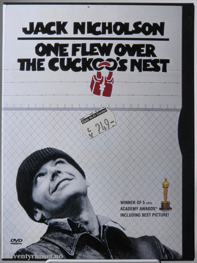 One Flew Over the Cuckoo’s Nest (1975). DVD. Snapcase.