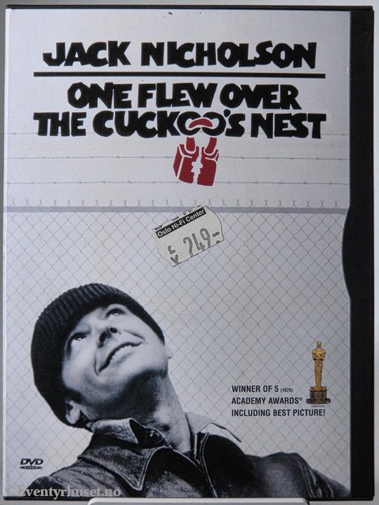 One Flew Over the Cuckoo’s Nest (1975). DVD. Snapcase.