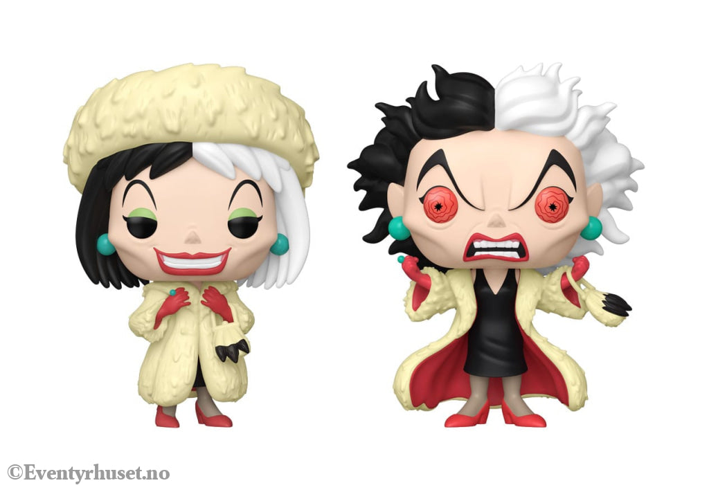 One Hundred and One Dalmatians POP! Vinyl Figures Cruella De Vil with Chase 9 cm Assortment (6) Collectibles